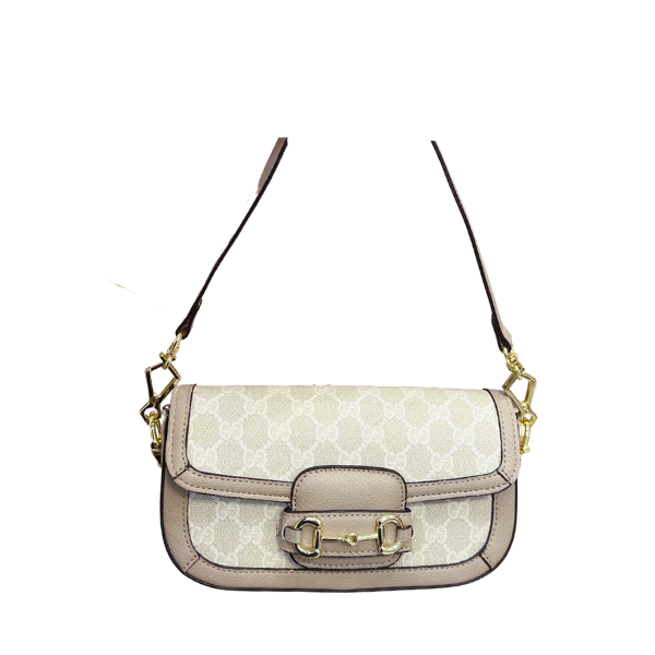 GUCCI HORSEBIT 1955 MINI GG SUPREME CANVAS 23CM BEIGE 658574 HUHHG 8565