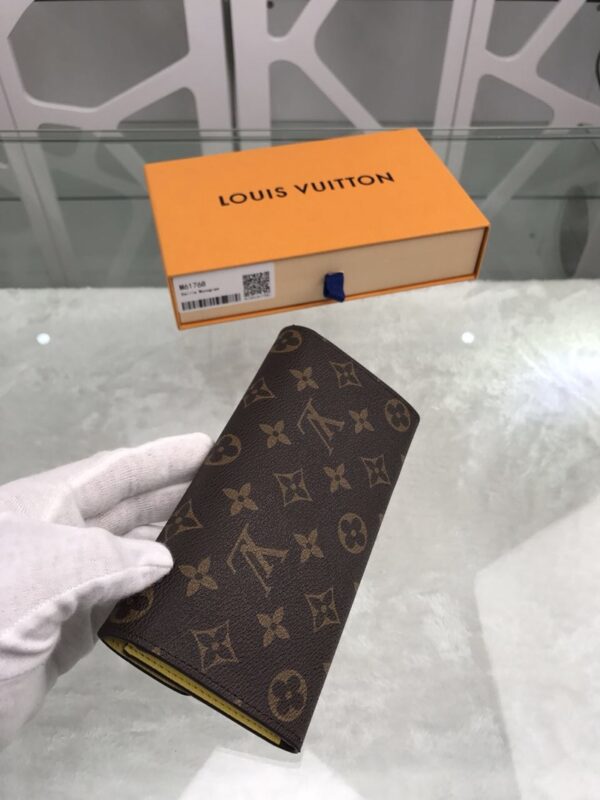 LOUIS VUITTON MONOGRAM EMILIE WALLET PINK M61289 - Image 9