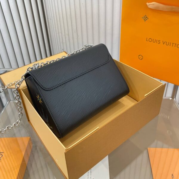 LOUIS VUITTON TWIST BAG BLACK 23CM - Image 7